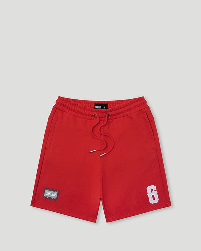 G French Terry Shorts Red