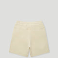 G French Terry Shorts Cream/Forest Green2