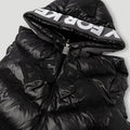 PFK Hooded Duck Down Vest Black3