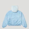 Handstyle/Team Logo Fur Jacket Light Blue3