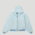 Handstyle/Team Logo Fur Jacket Light Blue4