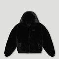 Handstyle/Team Logo Fur Jacket Black/Black5