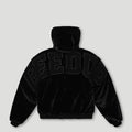 Handstyle/Team Logo Fur Jacket Black/Black2
