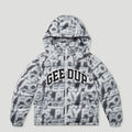PFK Static Puffer Jacket Multi Black/Grey + Ski Mask2