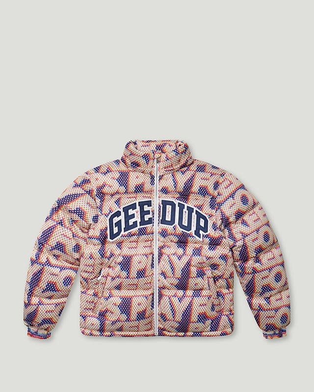 PFK Static Puffer Jacket Multi Colour + Ski Mask