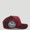 G Trucker Hat Burgandy/Navy2