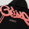Handstyle Hoodie Black/Peach2