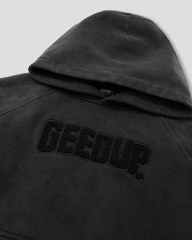 PFK Hoodie Vintage Washed Black