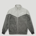 Signature Velour Jacket Grey1