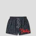 Handstyle Swim Short Black/Red1