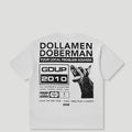 Dollamen Dobermann T-Shirt White/Black1