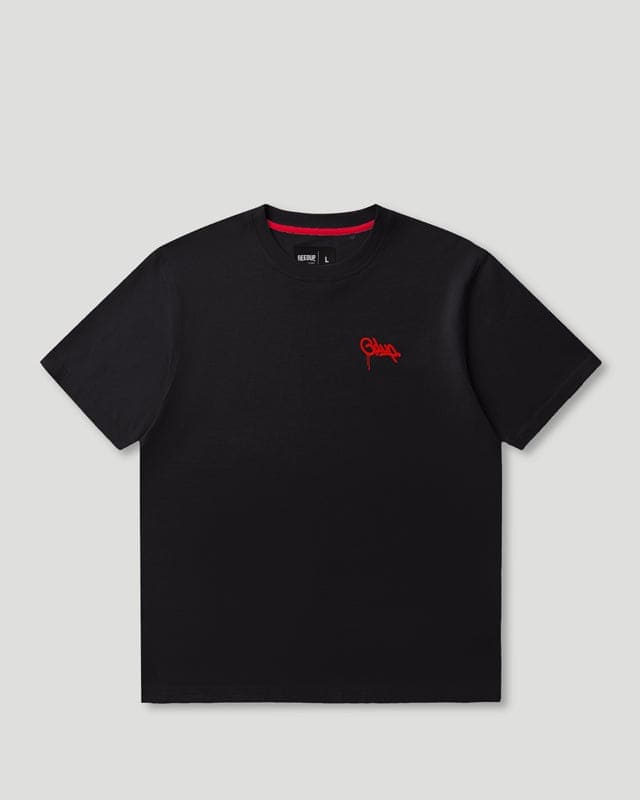 Micro Handstyle T-Shirt Black/Red
