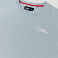 Micro Handstyle T-Shirt Washed Blue/White4