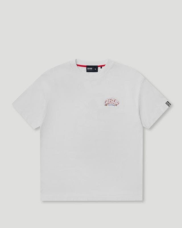Duffle Bag Boys T-Shirt White/Red/Blue