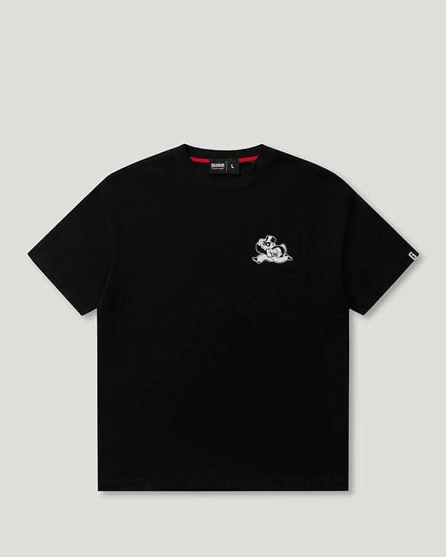 Duffle Bag Boys T-Shirt Black/White