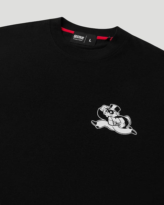 Duffle Bag Boys T-Shirt Black/White