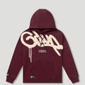 Handstyle Hoodie Maroon/Cream1