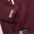 Handstyle Hoodie Maroon/Cream4