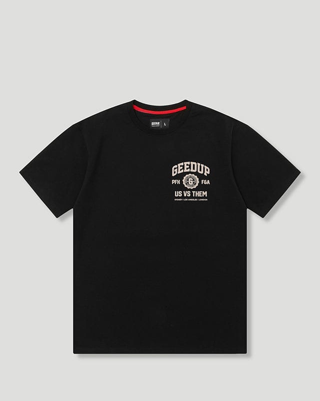 Us vs. Them T-Shirt Black/Pink