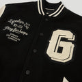 13YR PFK Varsity Jacket Black/Cream3