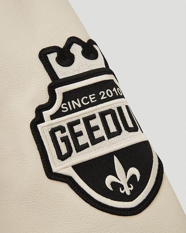 13YR PFK Varsity Jacket Black/Cream