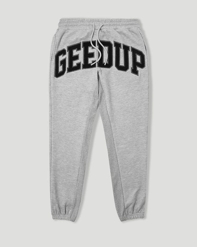 Team Logo Trackpants Grey Marle/Black