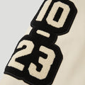 13YR PFK Varsity Jacket Black/Cream7