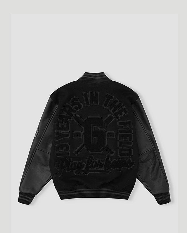 13YR PFK Varsity Jacket Black/Black