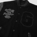 13YR PFK Varsity Jacket Black/Black3