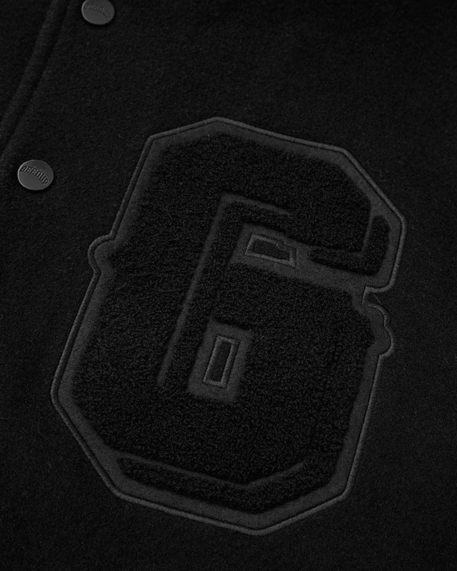 13YR PFK Varsity Jacket Black/Black