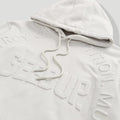 O/S Emblem Emboss Hoodie Ice Grey2