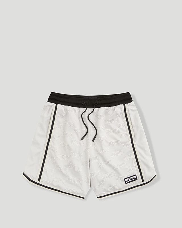 Emboss Mesh Shorts Stone Grey