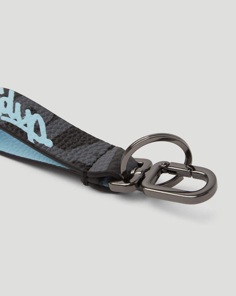 Handstyle PFK Leather Keychain