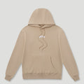 Micro Team Logo Hoodie Tan1