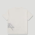 Handstyle Logo Knitted Tee Cream/Grey2