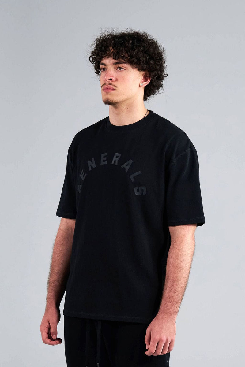 Generals Oversize T-Shirt Jet Black