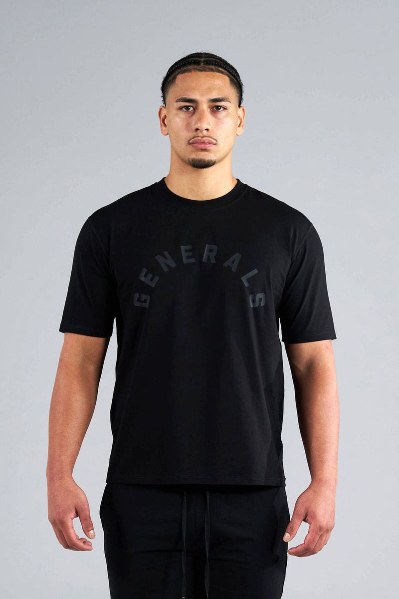 Generals Slim Fit T-Shirt Jet Black