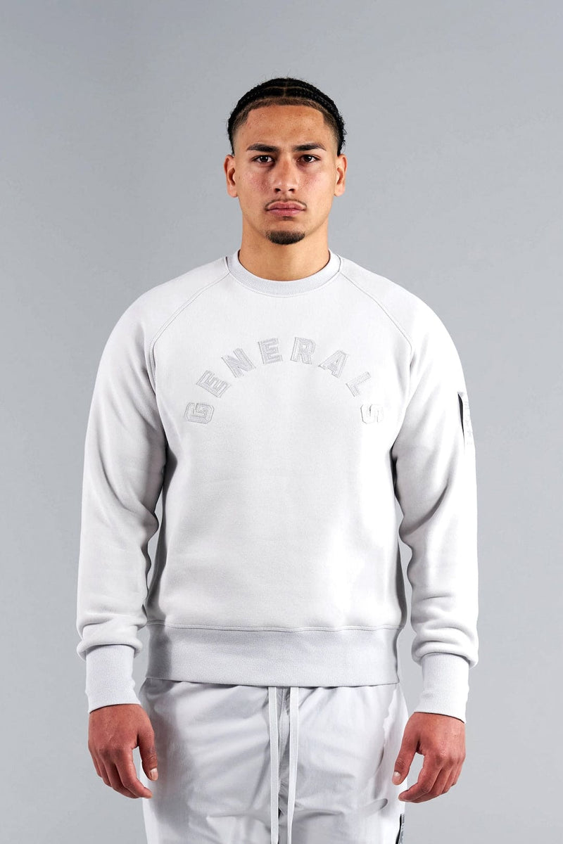 Generals Classic Fit Crewneck Nimbus Cloud