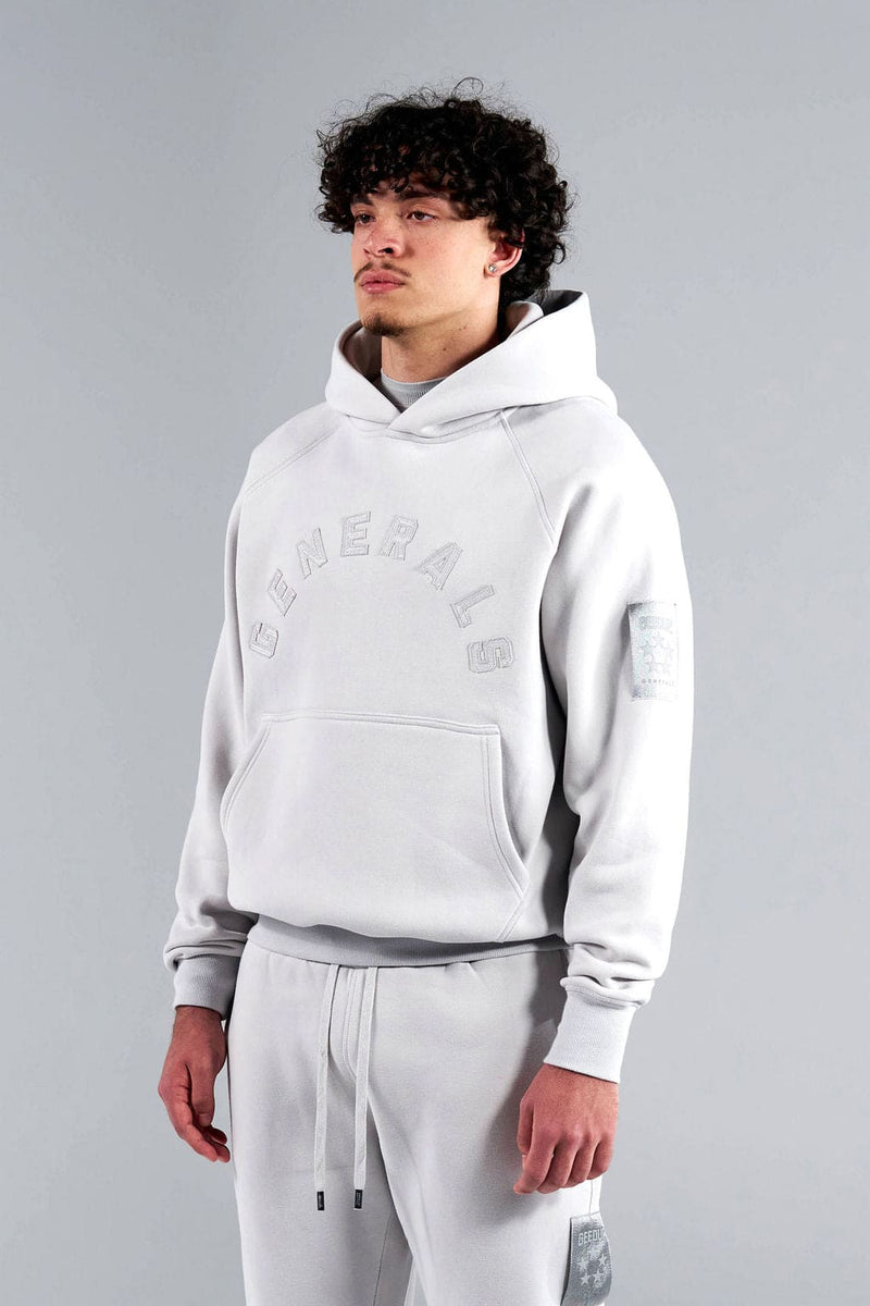 Generals Classic Fit Raglan Hoodie Nimbus Cloud