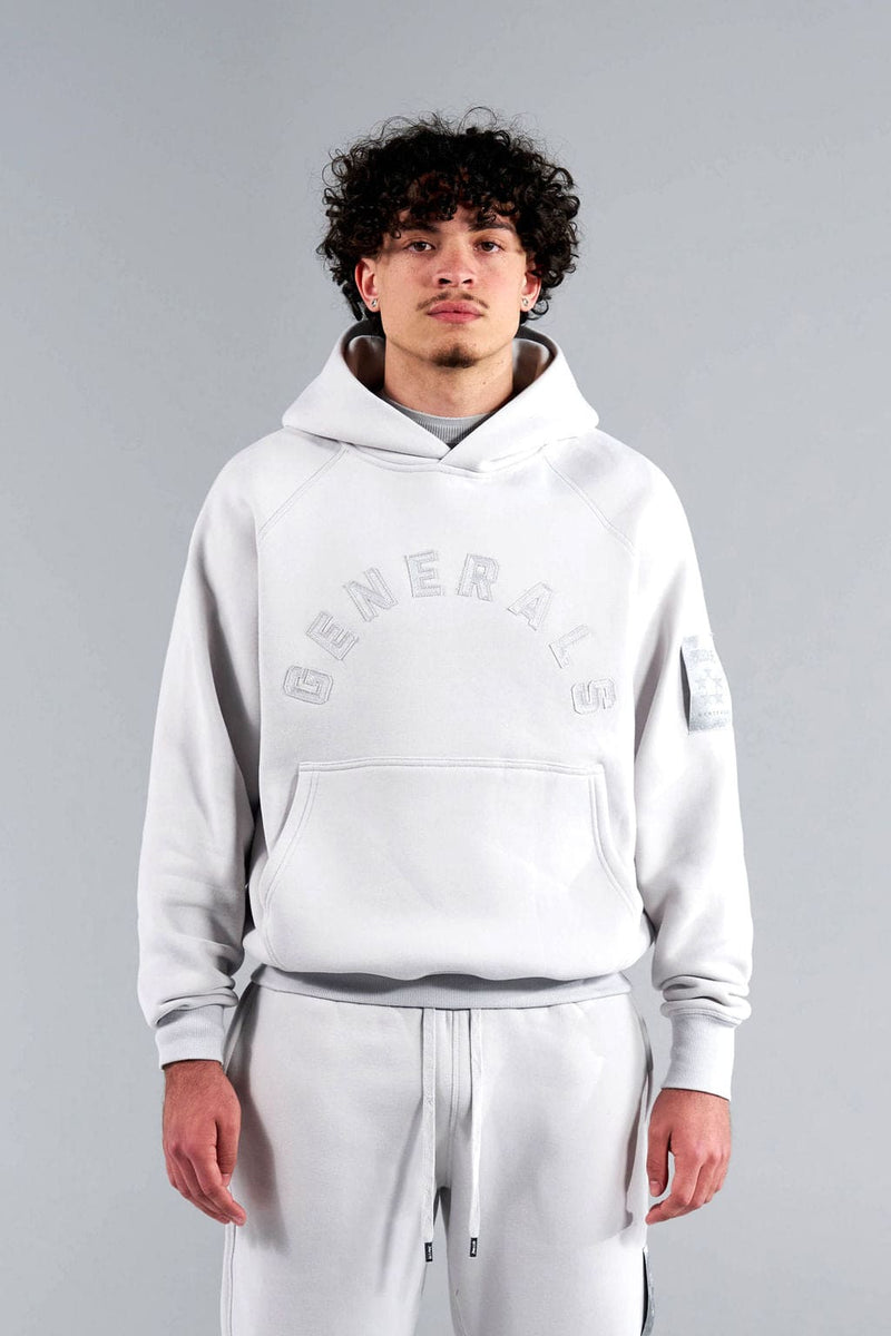 Generals Classic Fit Raglan Hoodie Nimbus Cloud
