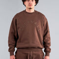 Generals Oversized Crewneck Chestnut2