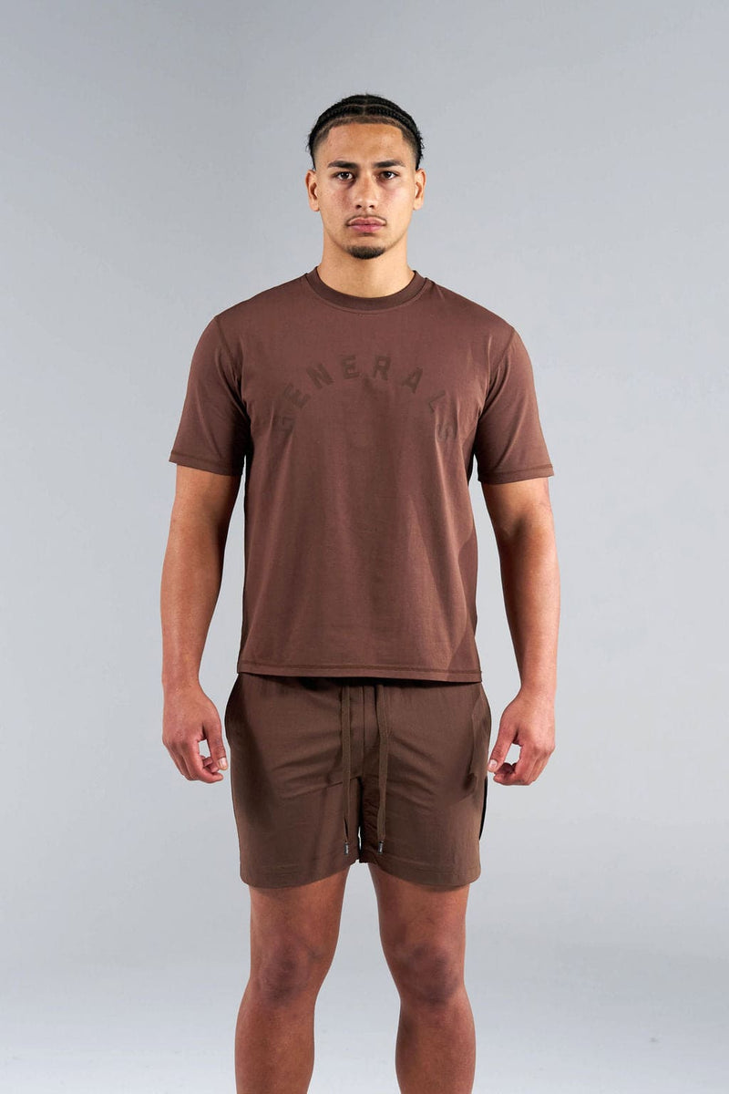 Generals Slim Fit T-Shirt Chestnut