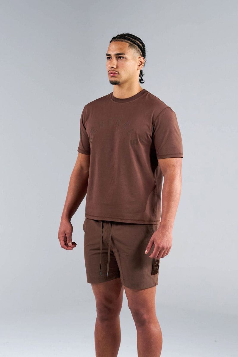 Generals Slim Fit T-Shirt Chestnut