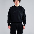 Generals Oversized Crewneck Jet Black2