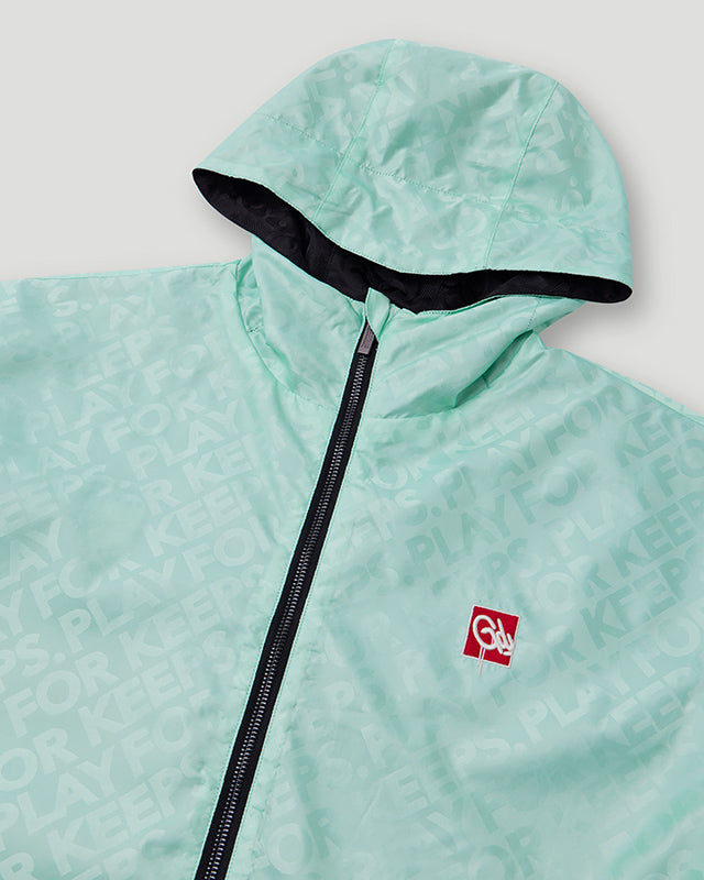 Mono PFK Jacquard Reversible Shell Black/Tiffany