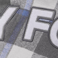 PFK Flannel Jacket Grey Blue/Cream4