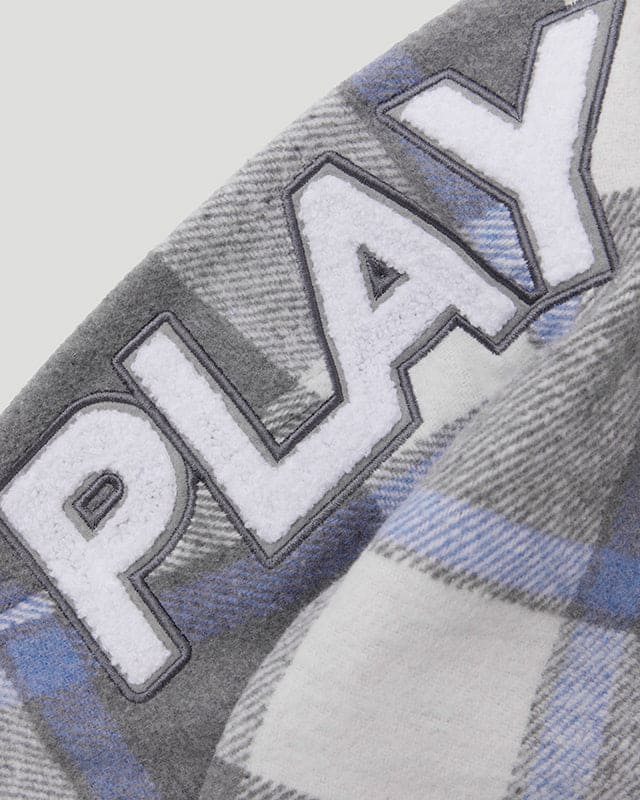 PFK Flannel Jacket Lil Don Grey Blue/Cream
