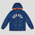 PFK Blue/Orange Reversible Duck Down Jacket1