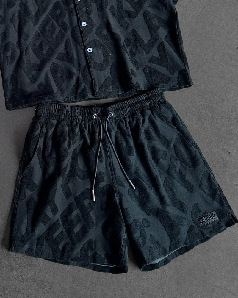 PFK Jacquard Short Black