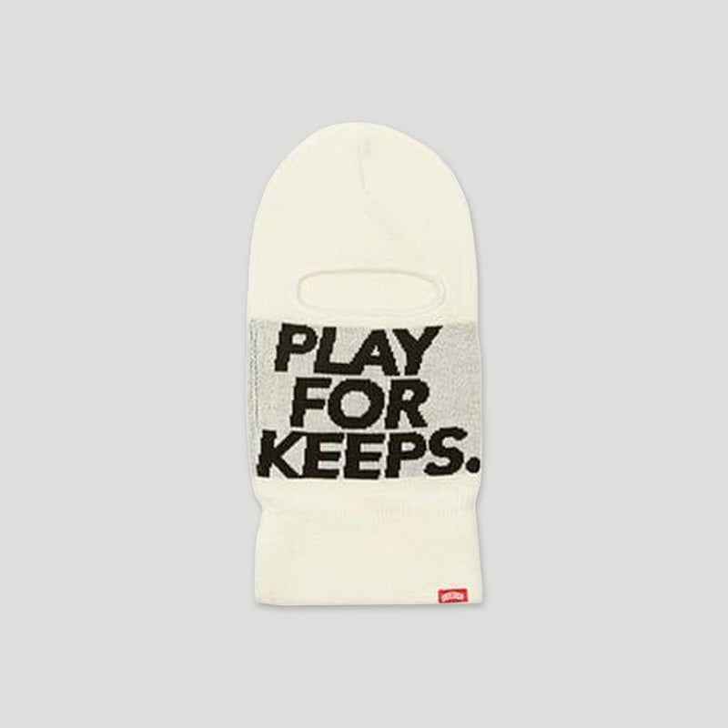 Play For Keeps Ski Mask White
